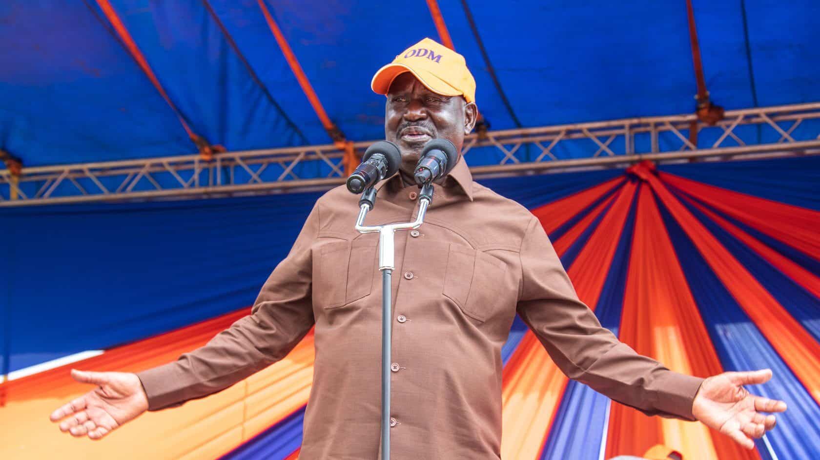 Raila Explains Why Azimio Politicians Flew with Ruto to US
