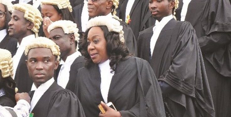 Law graduates in past graduation ceremony PSC