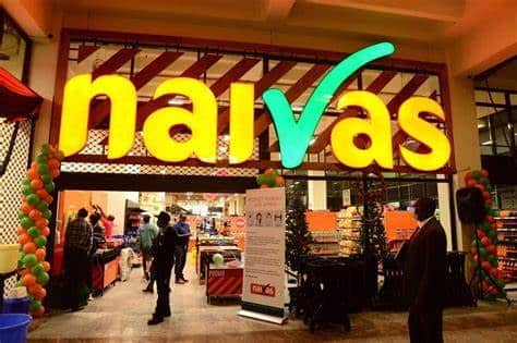 Naivas Supermarket branch.
