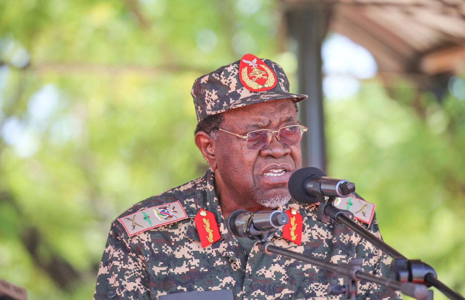 The president of Namibia is travelling to USA