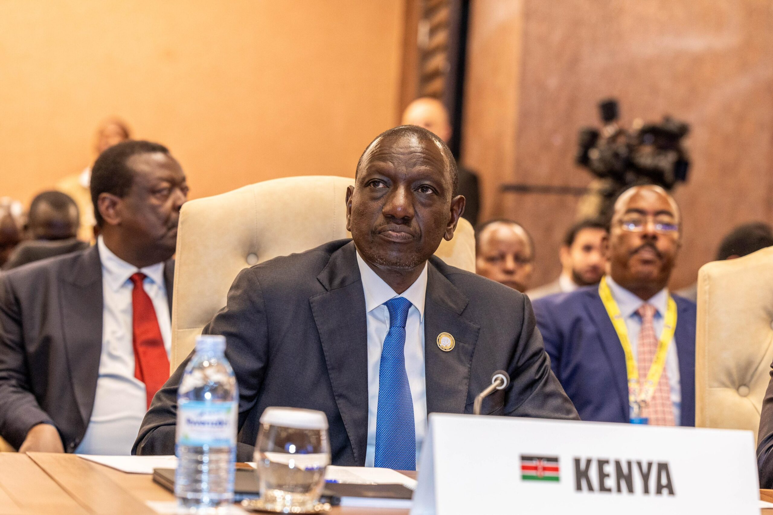 President William Ruto at a past summit in Uganda. PHOTO/PCS.