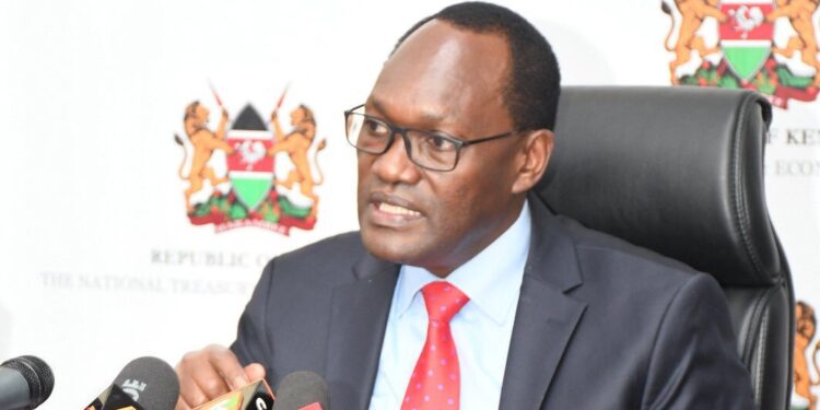 National Treasury PS DR. Chris Kiptoo.