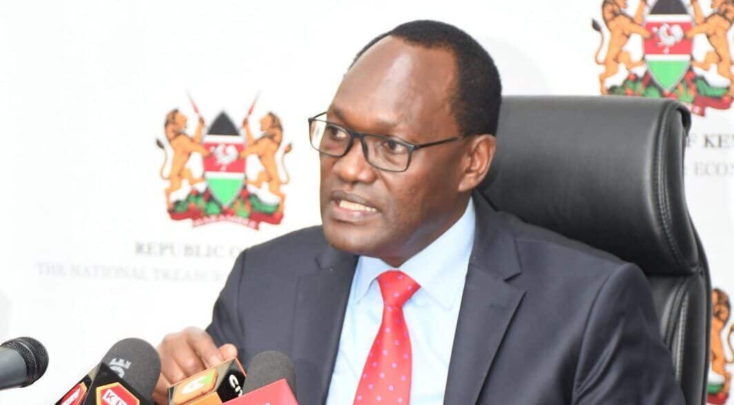 National Treasury PS DR. Chris Kiptoo.