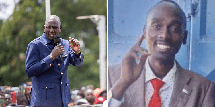Ruto Addresses Murder of Meru Blogger Sniper