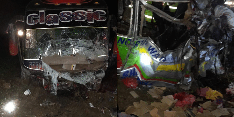 The accident occurred at 2a.m Tuesday.