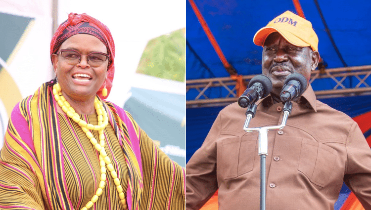 Raila criticized the planned meeting between President William Ruto and CJ Koome.