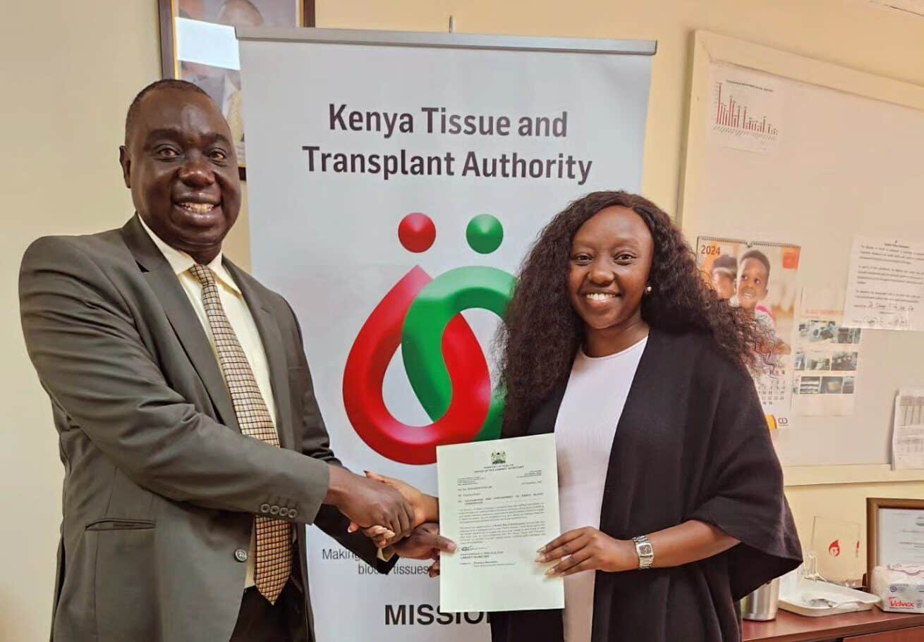 Charlene Ruto Appointed Blood Ambassador by CS Nakhumicha