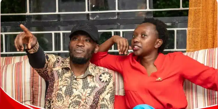 Daddy Owen and Charlene Ruto.