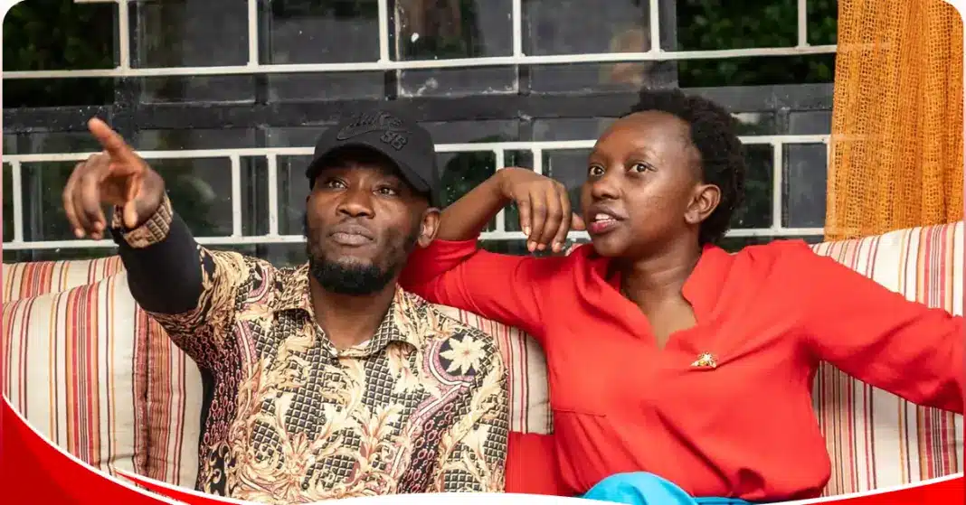 Daddy Owen and Charlene Ruto.