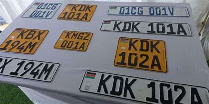 Number Plates