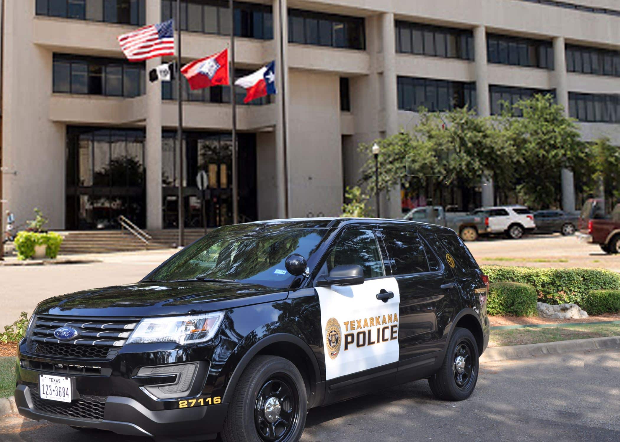 Texas police car. PHOTO/ Courtesy