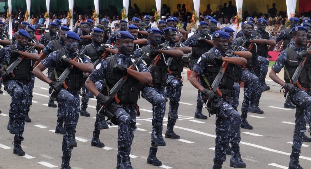 Benin Republican Police Officers.