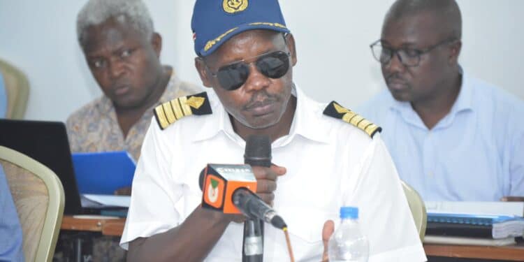 KPA Managing Director Captain William Ruto speaks during a Public Investment Committee session on February 8, 2024.