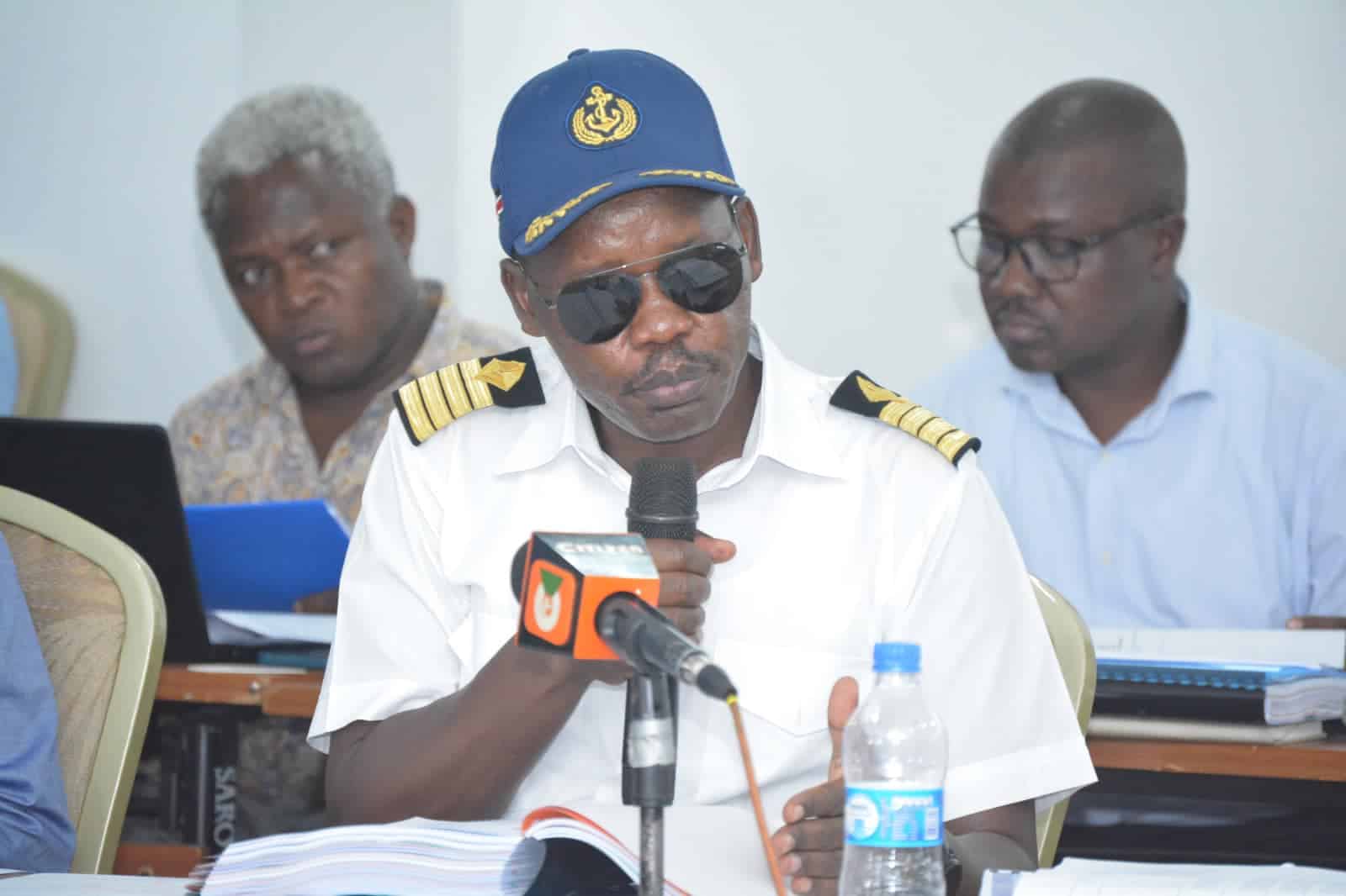 KPA Managing Director Captain William Ruto speaks during a Public Investment Committee session on February 8, 2024.