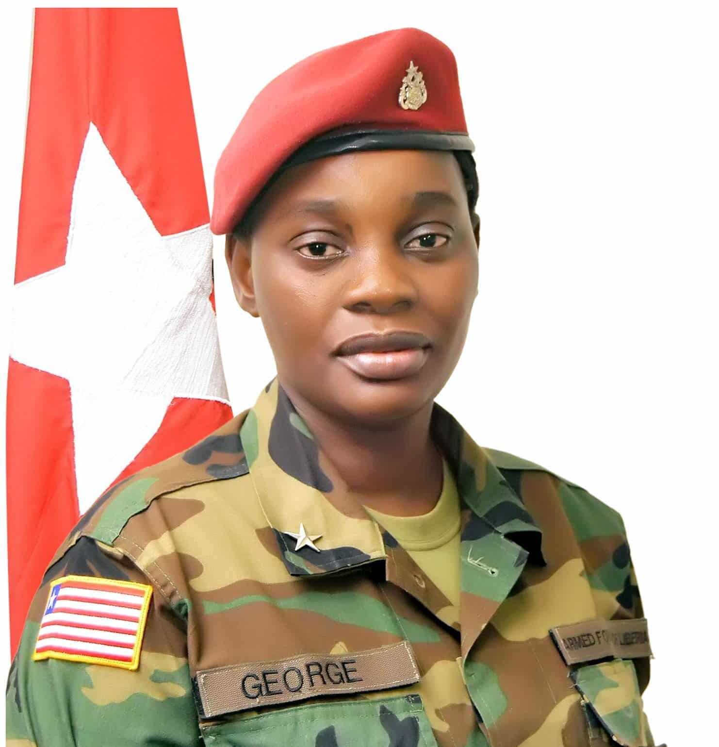 Geraldine George, first woman to be appointed Defence Minister.