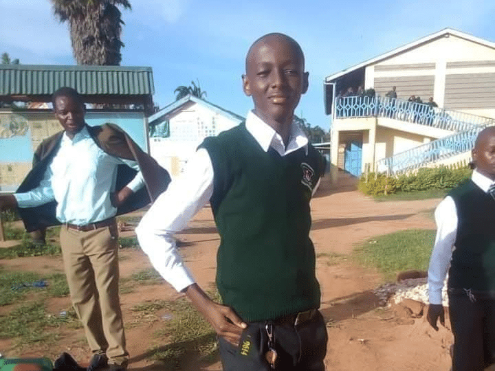 Photo of form one student in Kilungu High School who succumbed to death.