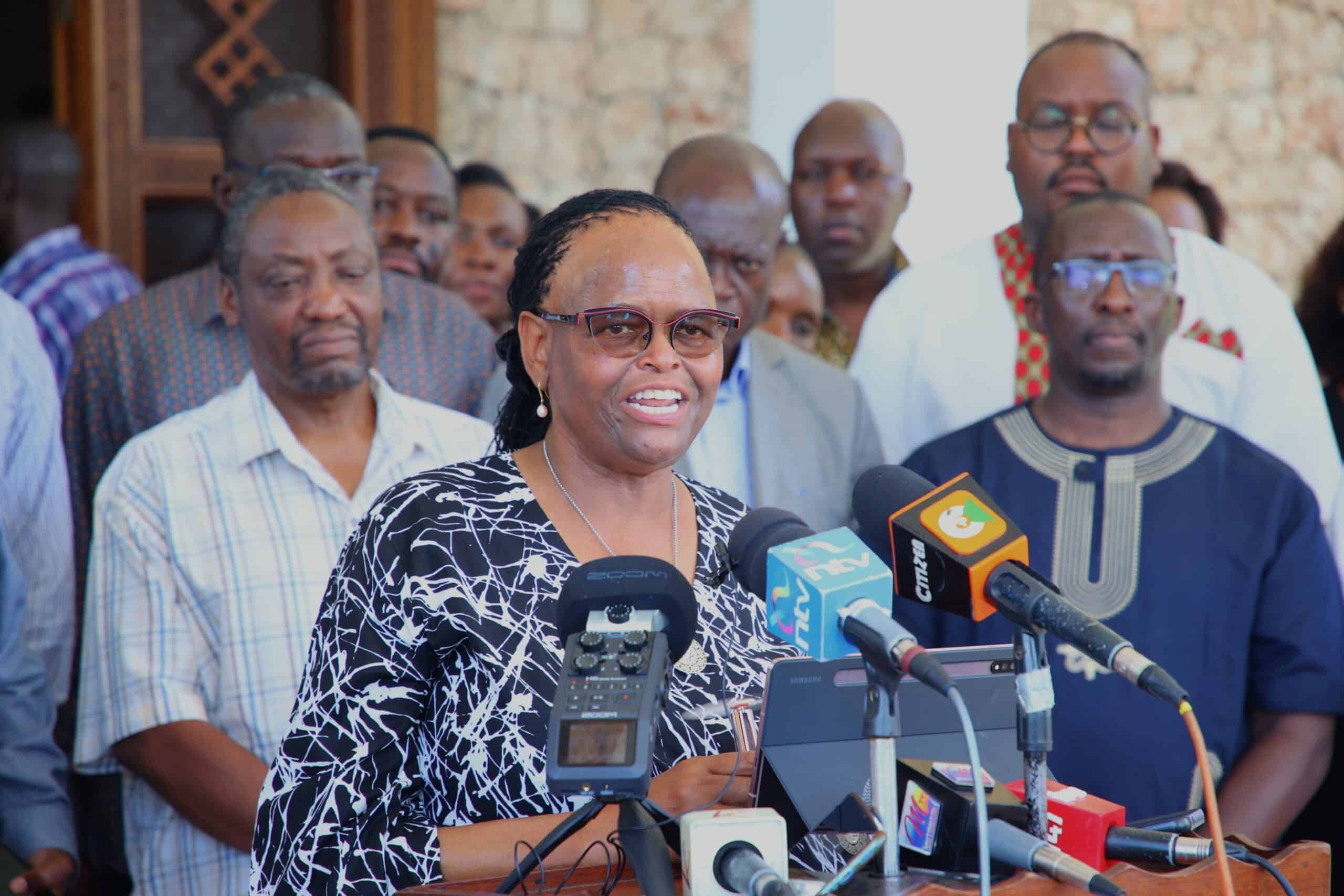 Martha Koome Denies Secret Deal with Ruto on Housing levy