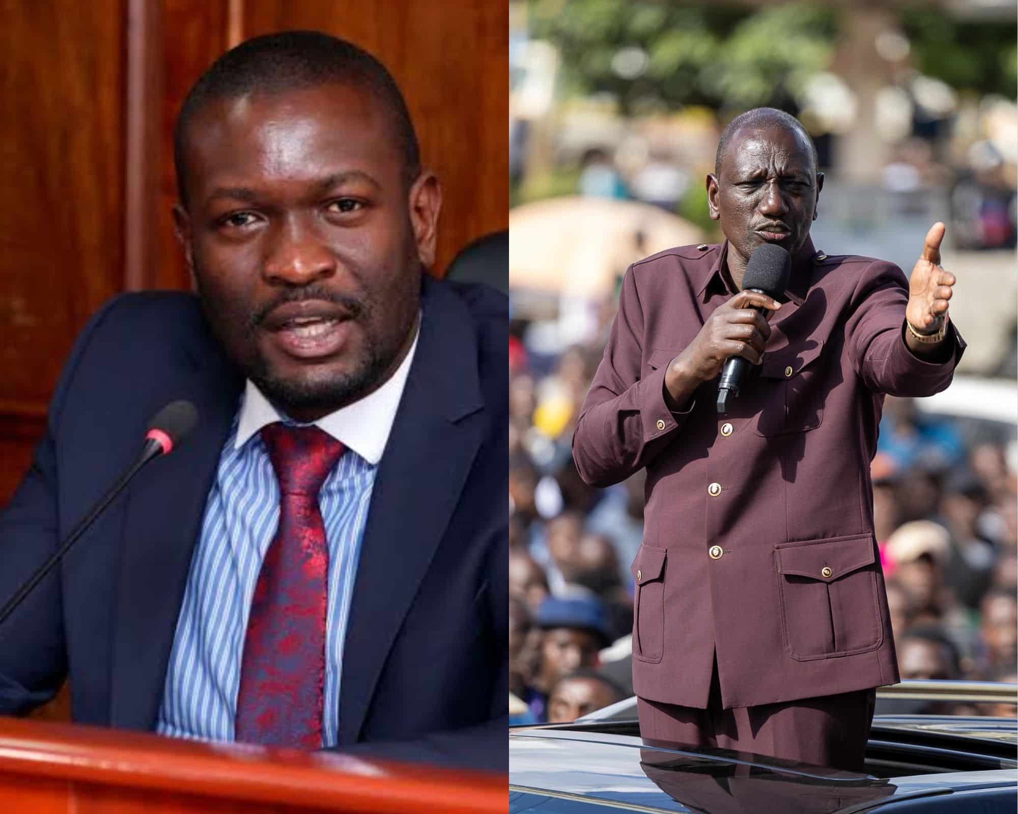 Senator Sifuna Sends Ruto a Message Over Housing Levy