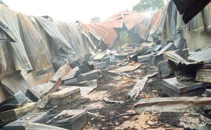 Fire Razes Down Boarding School in Nyamira