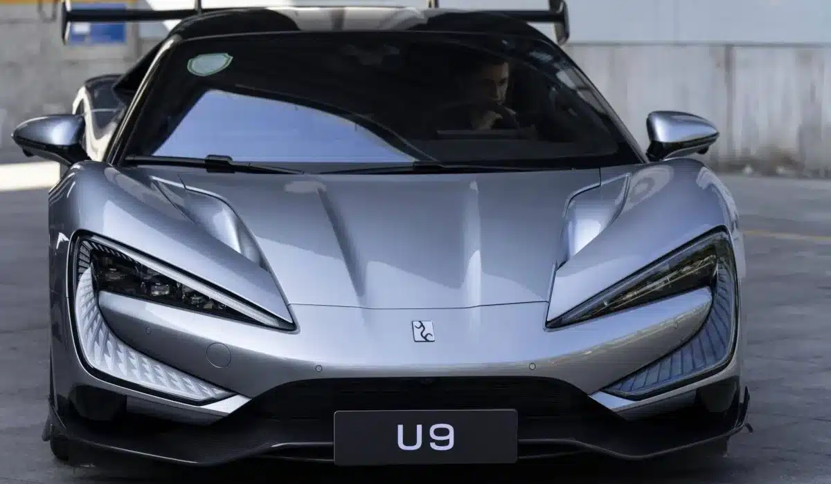 A photo of Yangwang U9 electric vehicle, BYD’s most expensive model. PHOTO/ Courtesy