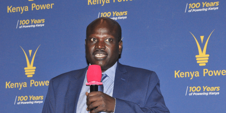Kenya Power, KPLC Managing Director (MD) Eng Joseph Siror releasing the Company’s Operational Performance Report at Stima Plaza. PHOTO/KPLC. Ruto