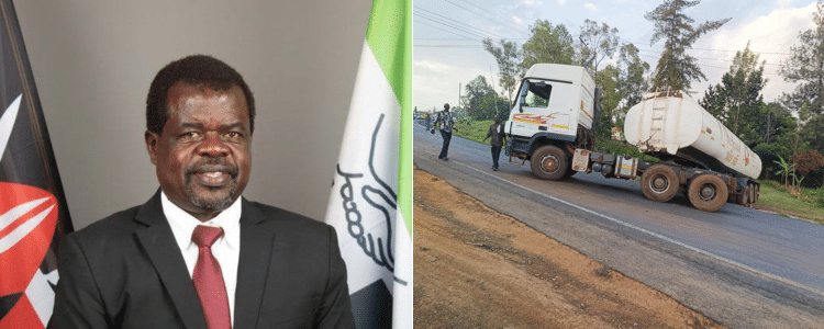 Okiyah Omtatah Involved in a Road Crash