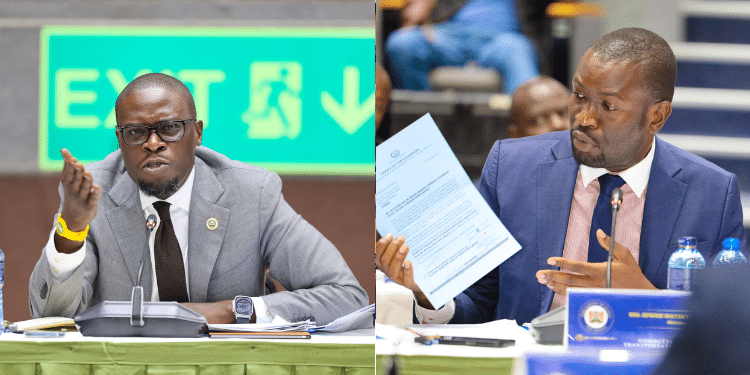 Sifuna has questioned Sakaja's move to sign 7 contracts