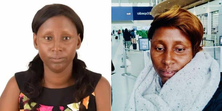 A photo collage of Delphina Wangui, a Kenyan woman who died in Canada after a health emergency at Dundas Asylum Shelter on February 18, 2024.