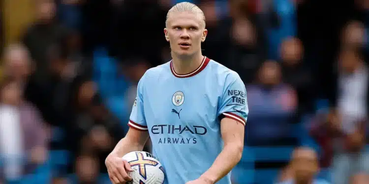 Manchester City Striker Erling Haaland. PHOTO/Courtesy