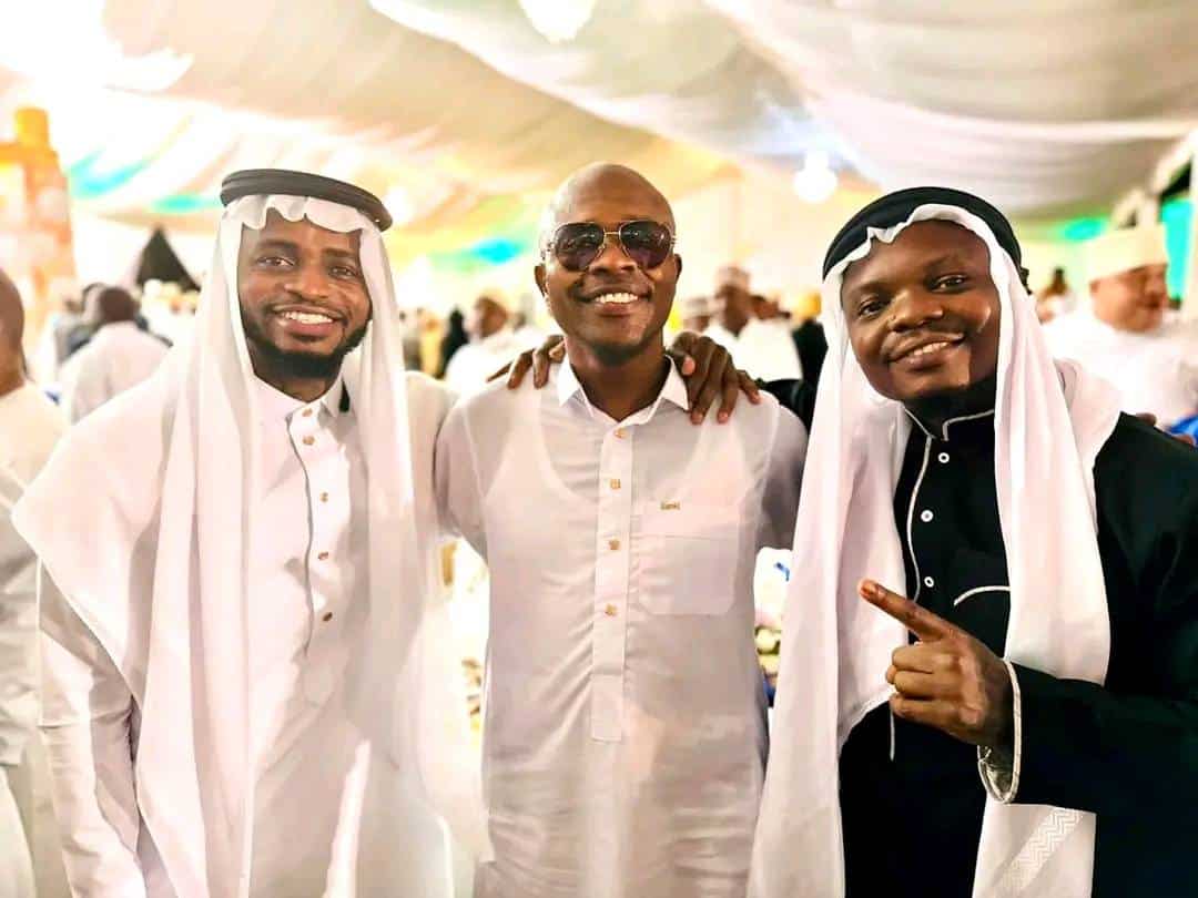 Diamond Platnumz meet with Harmonize and Presenter Maulid Kitenge