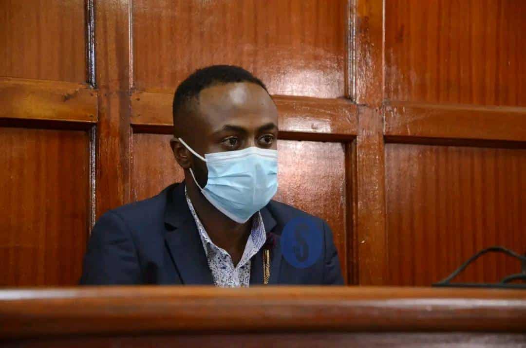 Joseph Irungu alias Jowie during his sentencing on March 13, 2024. PHOTO/Courtesy.