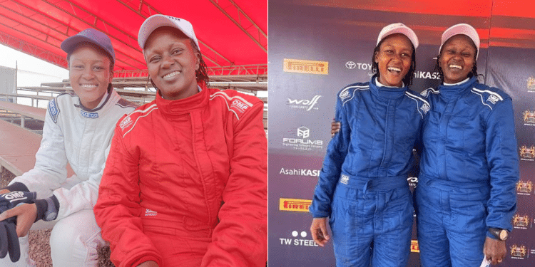 A collage of Tinashe Gatimu and her mum Caroline Gatimu. PHOTO/ Courtesy