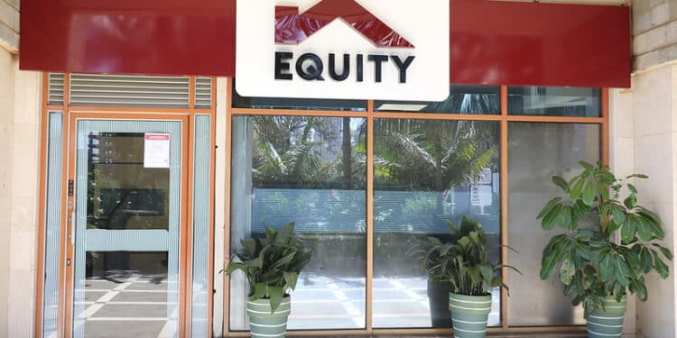 Equity Center Supreme branch, in Upper Hill, Nairobi.