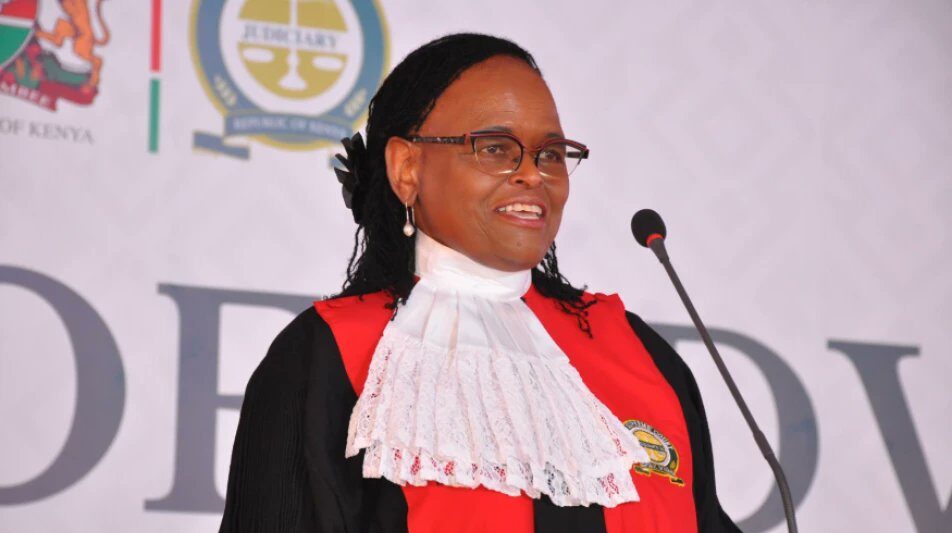 Martha Koome Announces Death of Magistrate