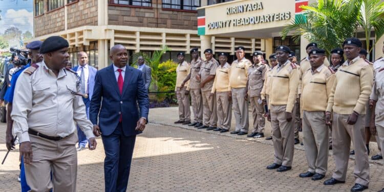 Kindiki Launches National Transfer of Overstayed Police