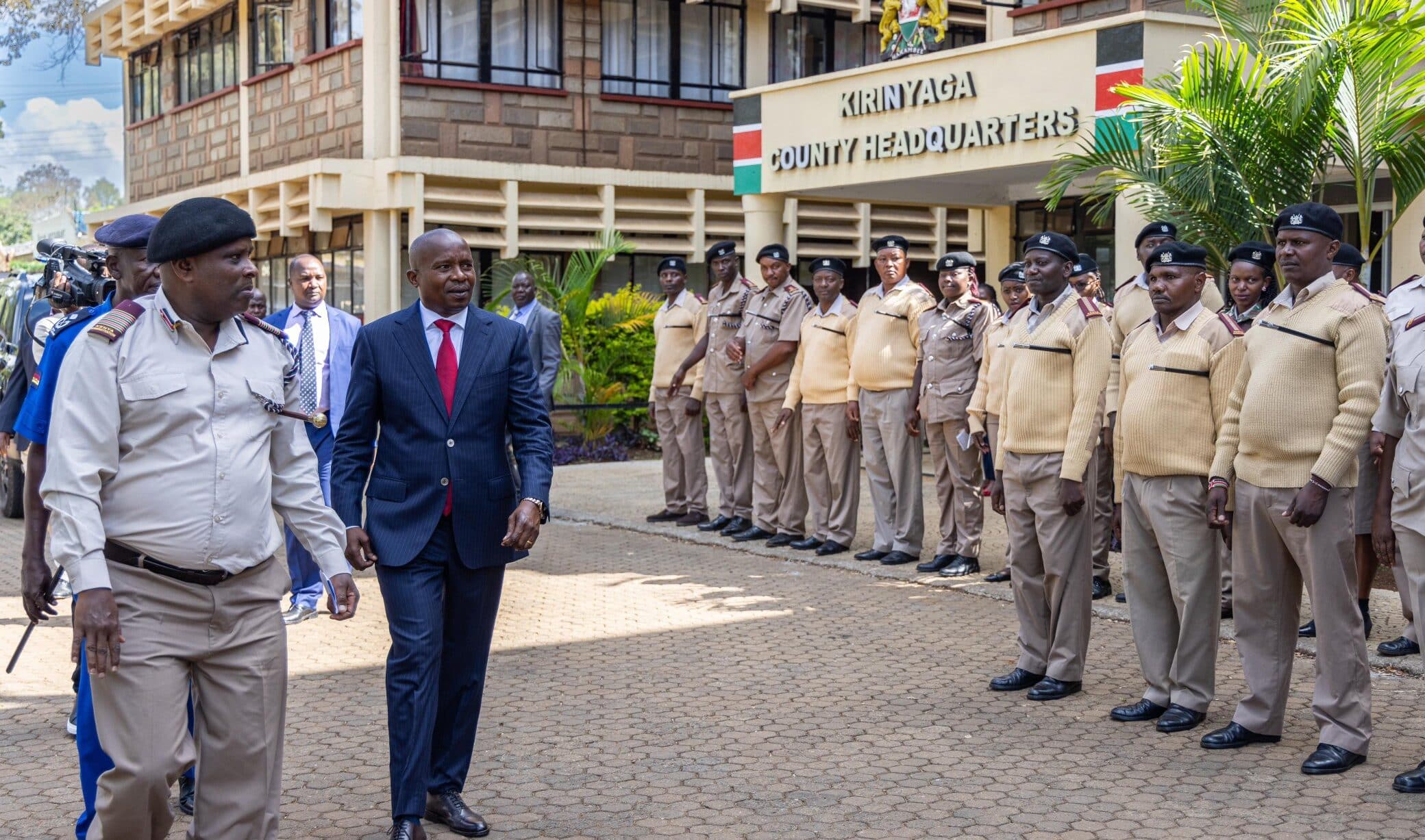 Kindiki Launches National Transfer of Overstayed Police