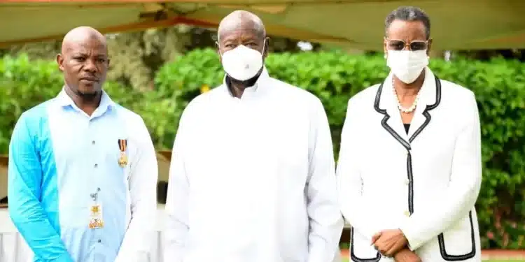 Museveni + Boda Boda
