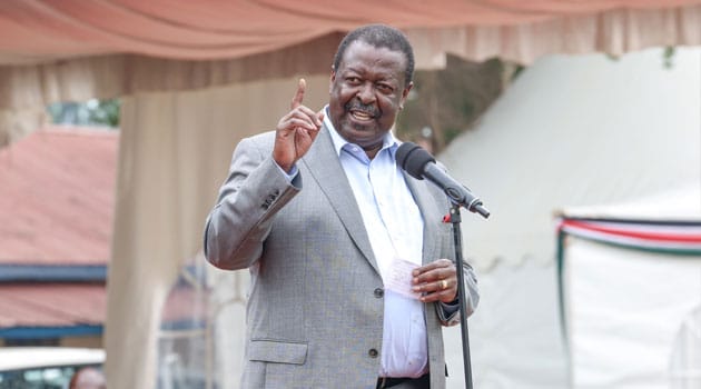 Prime Cs Musalia Mudavadi at a past event. PHOTO/ OPCS