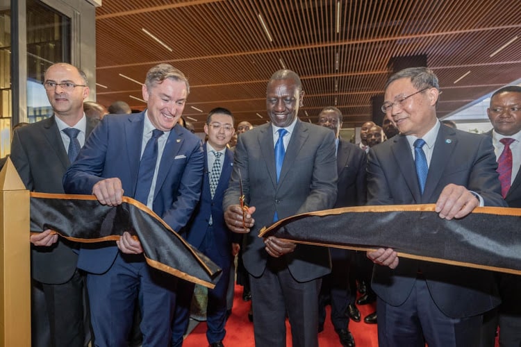 President William Ruto presides over the opening of the JW Marriott Nairobi on March 26, 2024. PHOTO/PCS