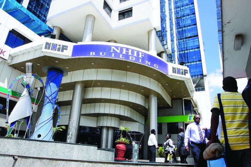 NHIF Building in Nairobi. PHOTO/ NHIF