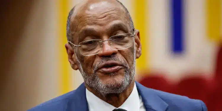 Haitian Prime Minister Ariel Henry.