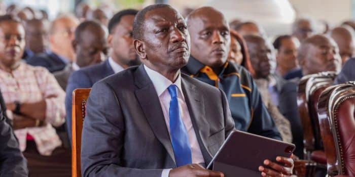 Ruto with CEOs
