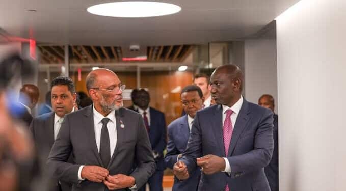 Ruto Changes Haiti Strategy After Call With Former Pm