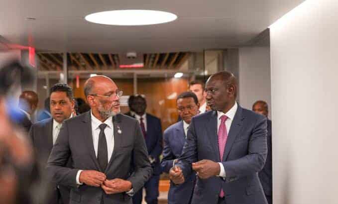 Ruto Changes Haiti Strategy After Call With Former Pm