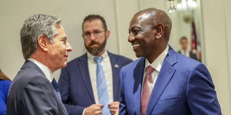 Ruto Holds Phone Call with US Secretary Anthony Blinken