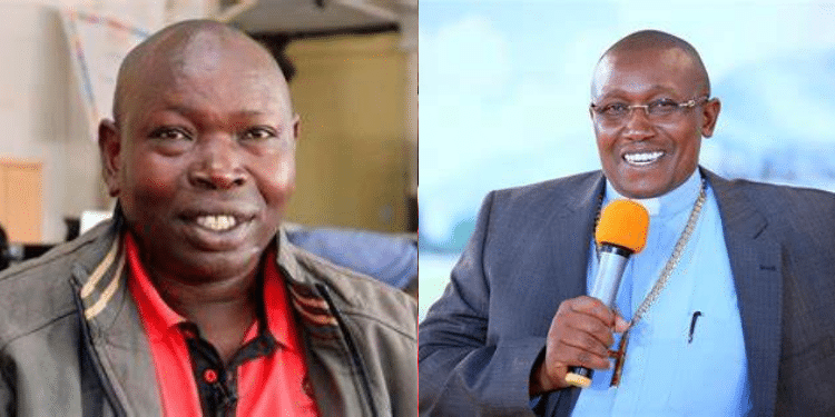 A photo collage of Ekeza Sacco founder David Kariuki Ngare and Thomas Ondabu Obure. PHOTO/Courtesy.