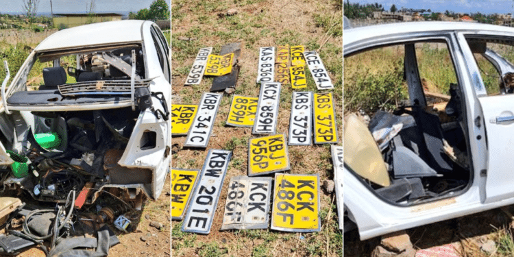 DCI Arrests Man Stealing Car Parts in Kiambu