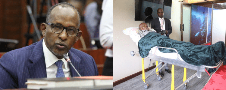 Duale on Spot After Ex-KDF Soldier Enters Parliament on Bed