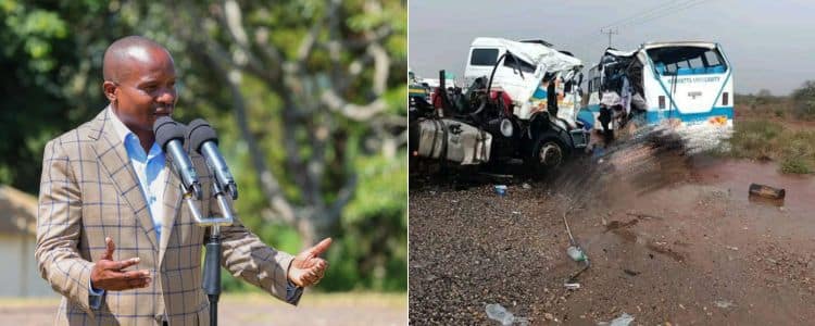 Kindiki Announces Crackdown of Vehicles After Rise in Accidents