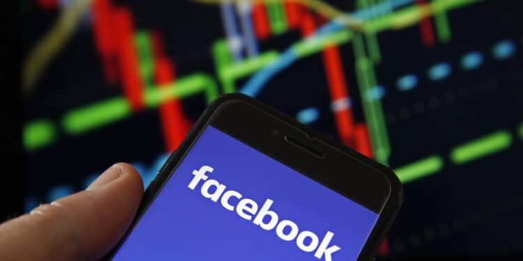 Facebook logo on an iPhone. PHTO/Courtesy.